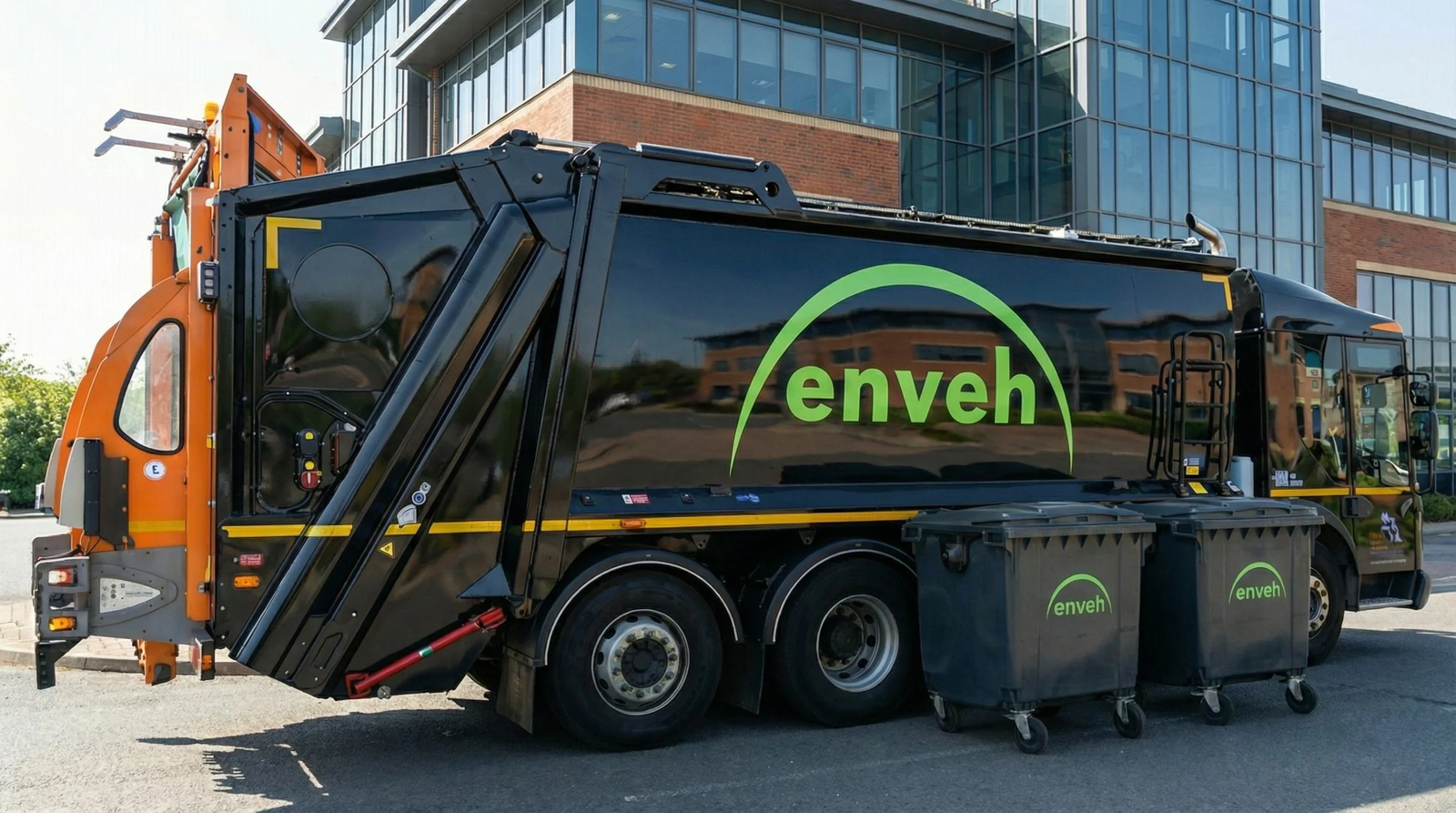 Commercial waste ready for processing